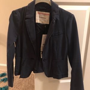 Anthropologie navy blazer Petite XS new w tags